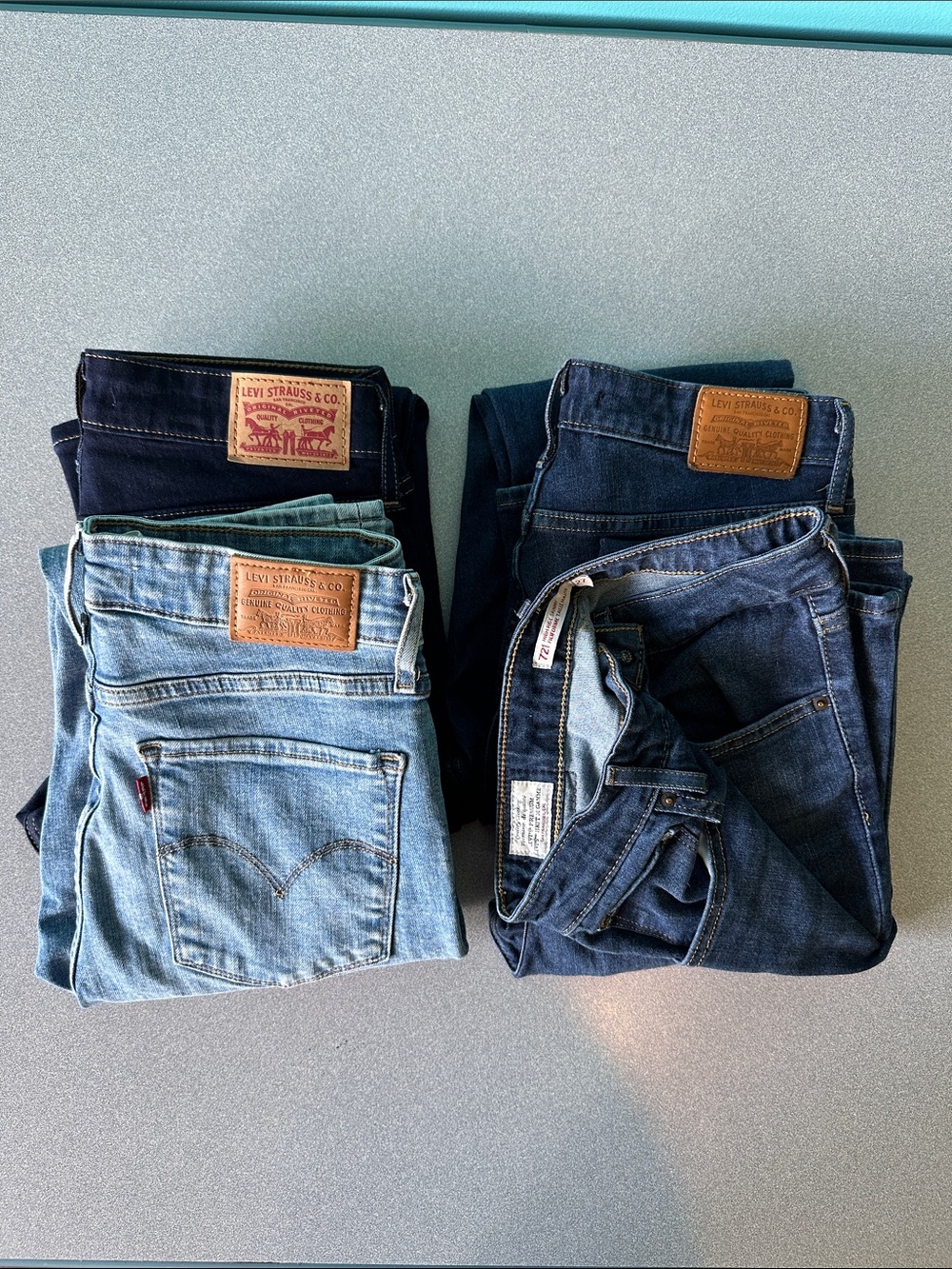 LEVIS 721 | SIZE 27 | WOMENS HIGH RISE SKINNY JEAN | BUNDLE
